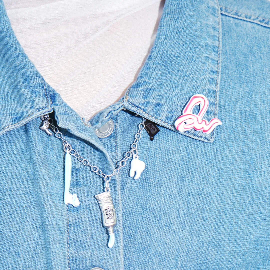 【Special Package】Dental Q-pot. Necklace【Japan Jewelry】