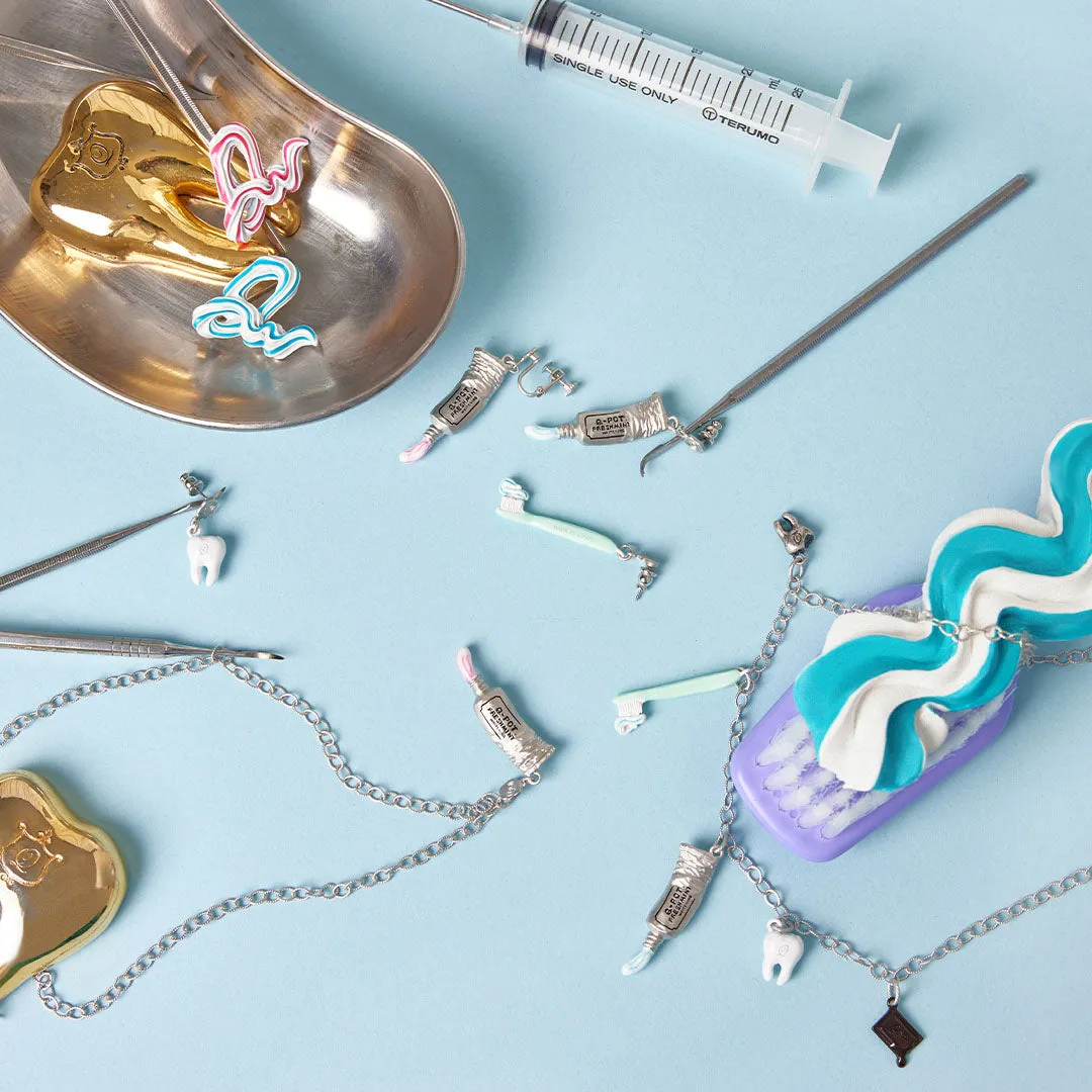 【Special Package】Dental Q-pot. Necklace【Japan Jewelry】