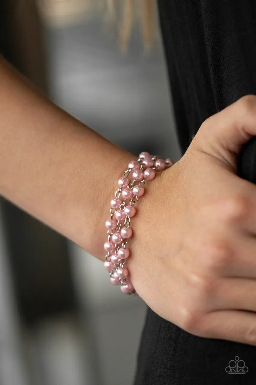 Stage Name Pink Paparazzi Bracelet