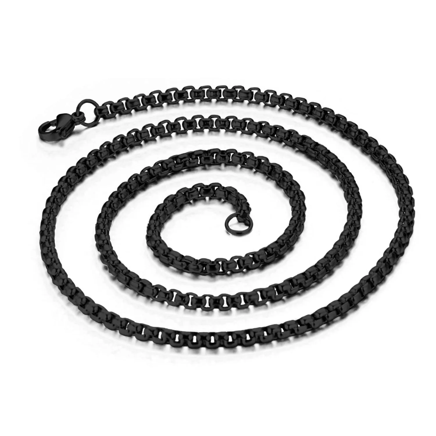 Stainless Steel Masonic Blazing Eastern Star Symbol Dog Tag Pendant