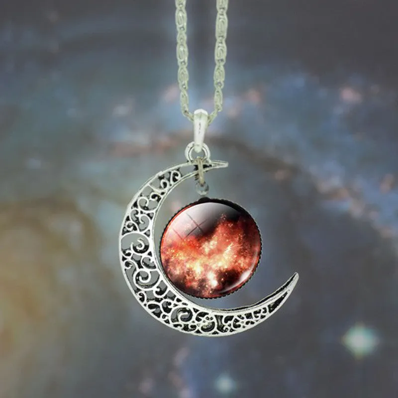 Star Moon Time Pendants Popular Best-selling Men Women