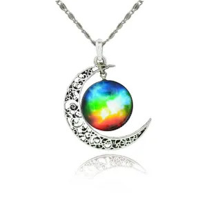 Star Moon Time Pendants Popular Best-selling Men Women