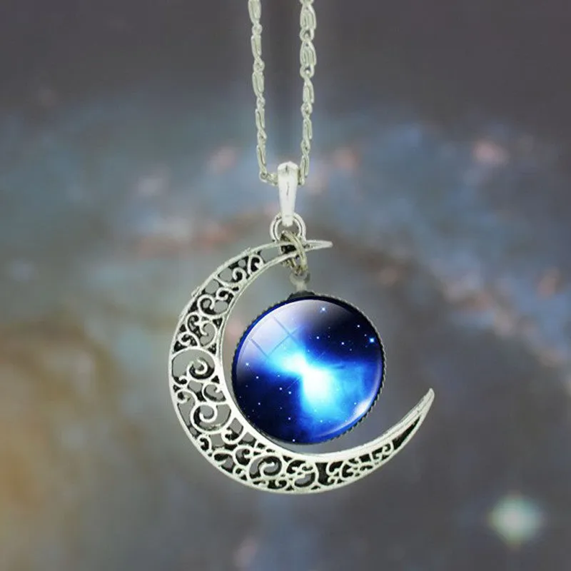 Star Moon Time Pendants Popular Best-selling Men Women
