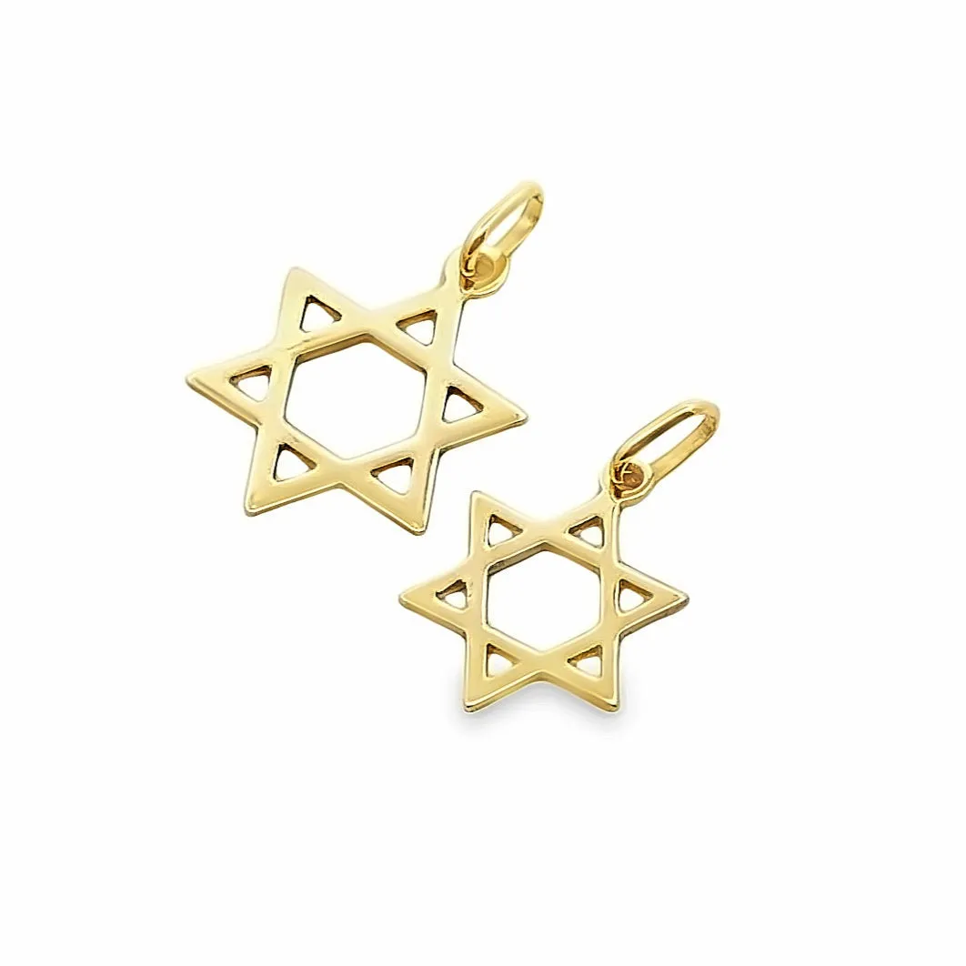Star of David Charms