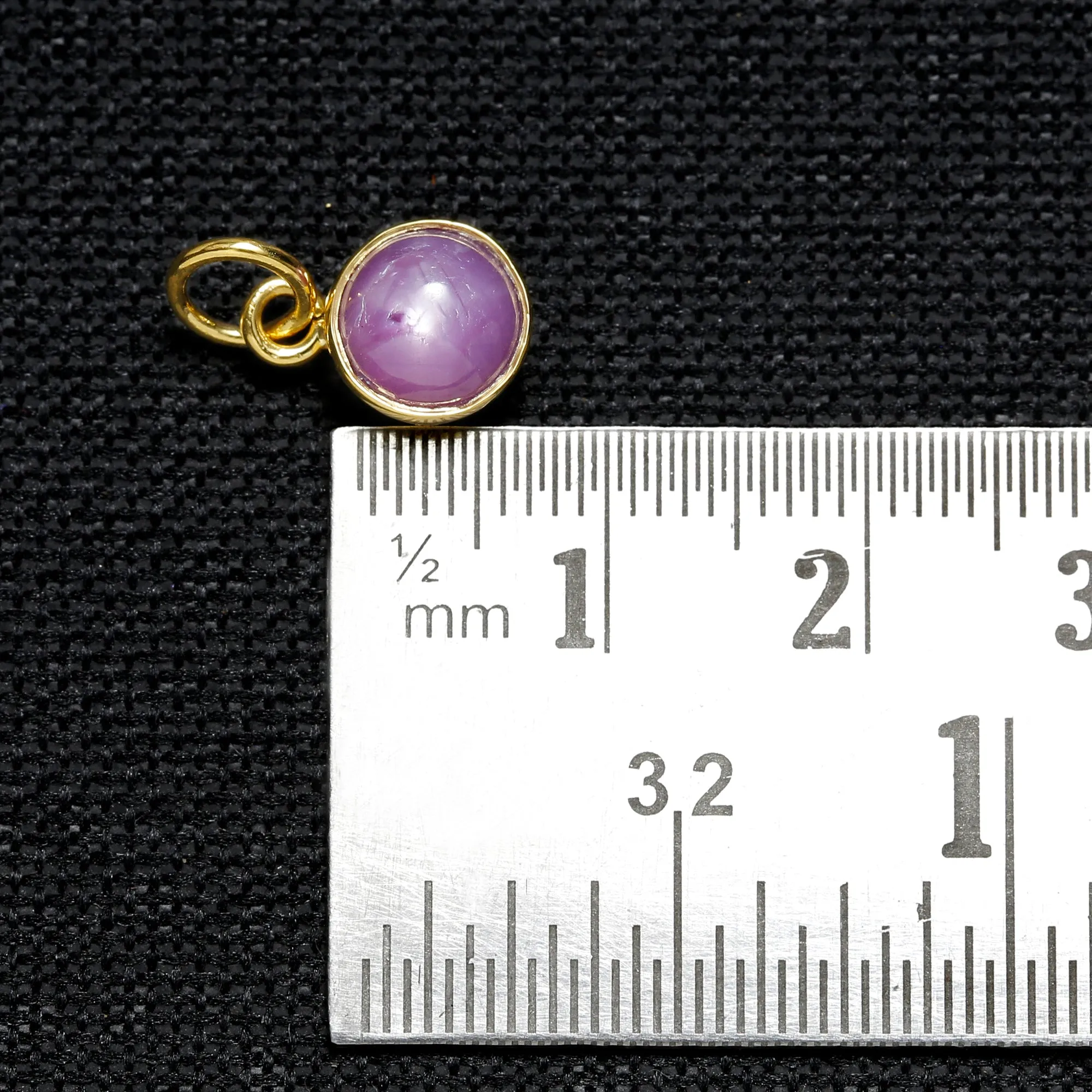 STAR SAPPHIRE ROUND 2.3-2.7 CT