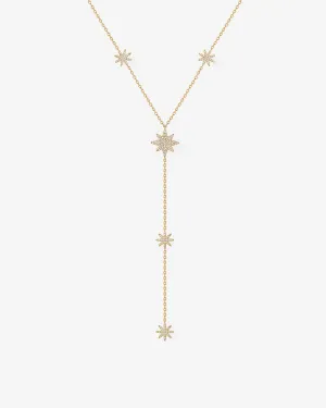 Starburst Lariat Necklace