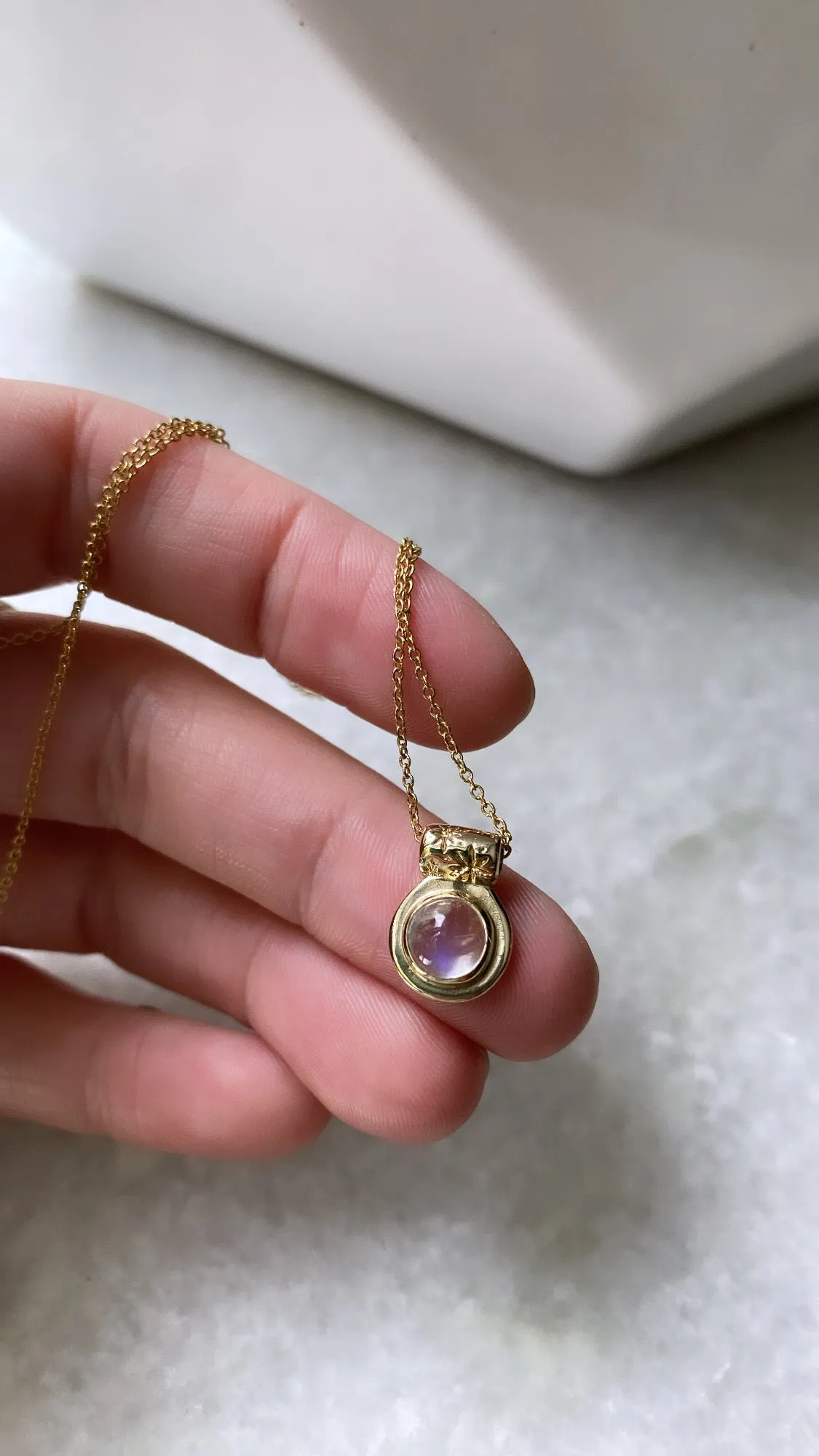 Starry Gemstone Necklace