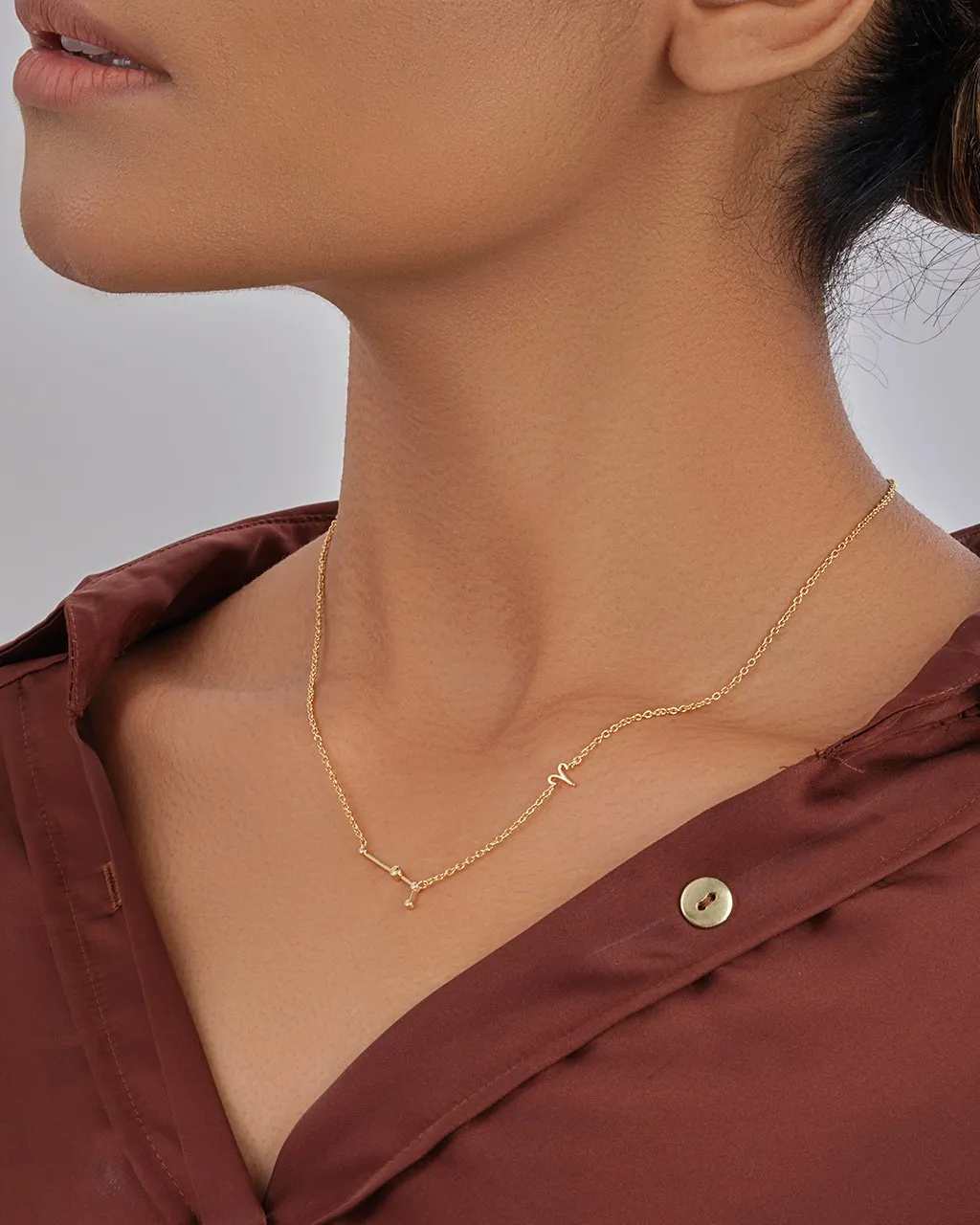 Station Constellation Pendant Necklace