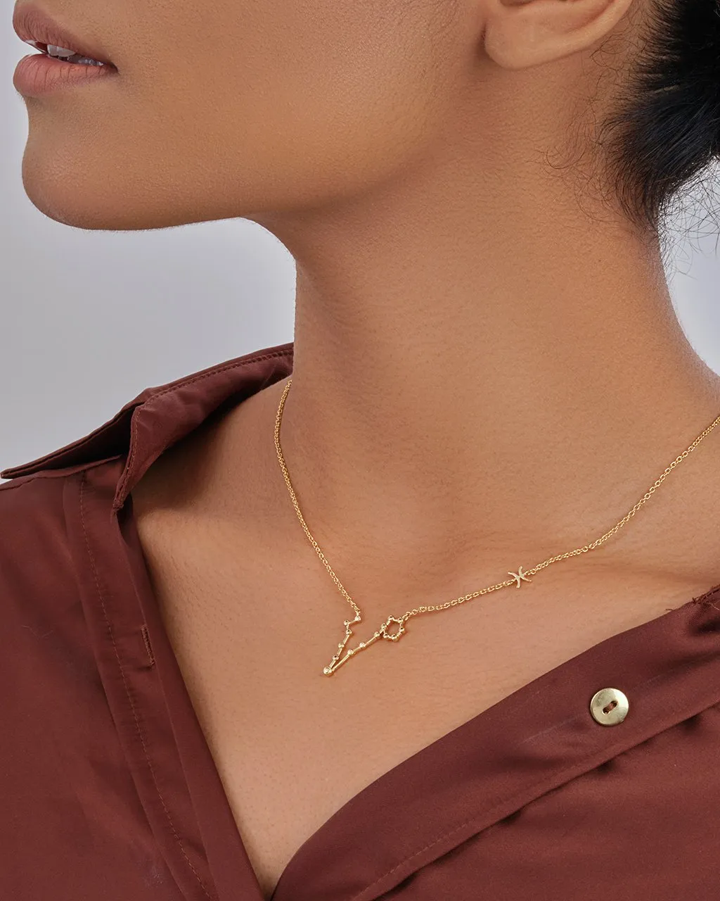 Station Constellation Pendant Necklace