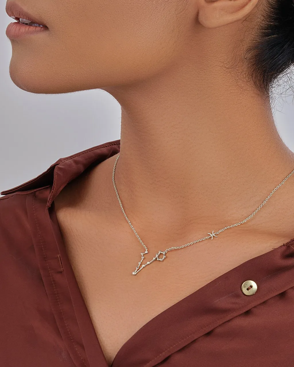 Station Constellation Pendant Necklace