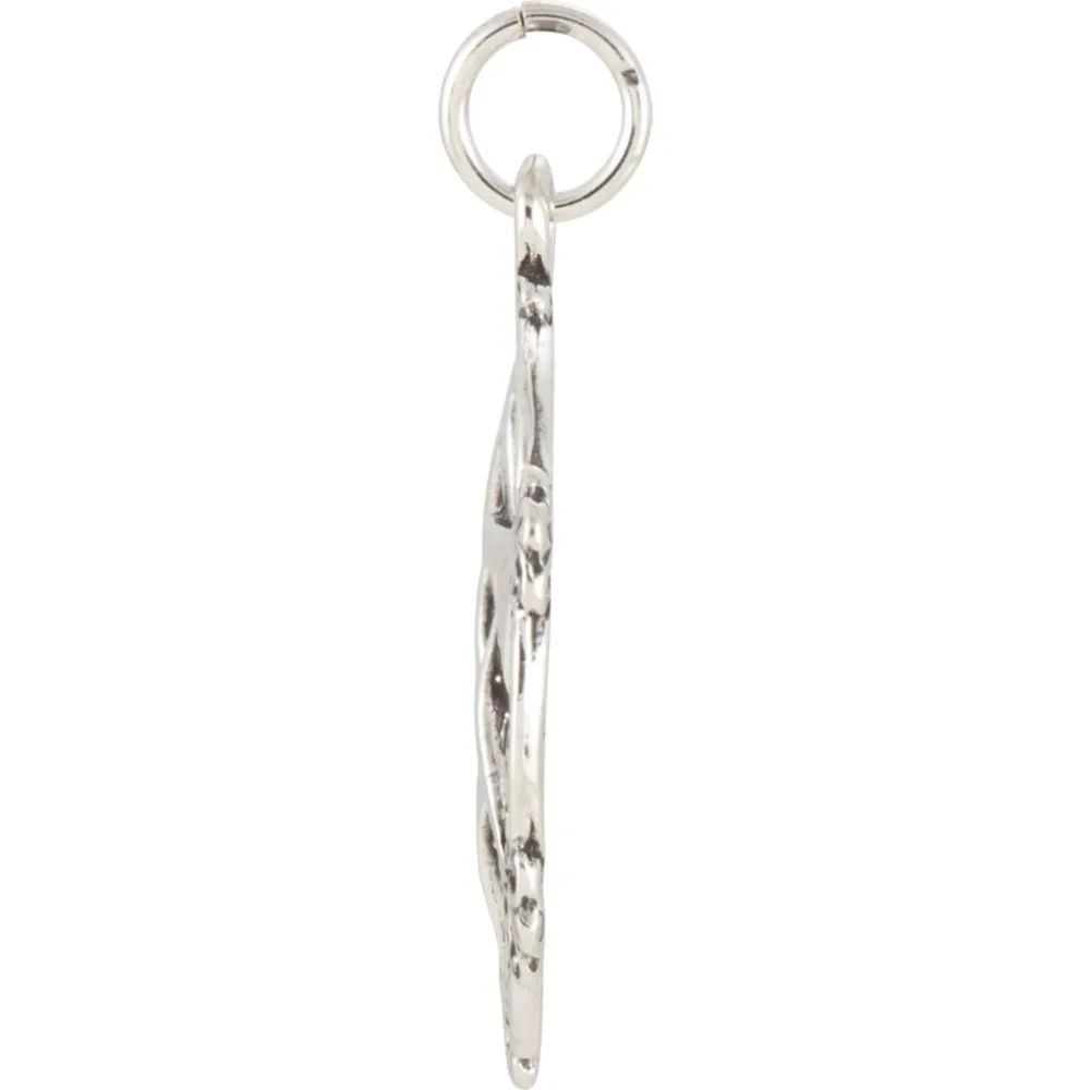Sterling Silver 30.58x24.46mm Star of David Pendant
