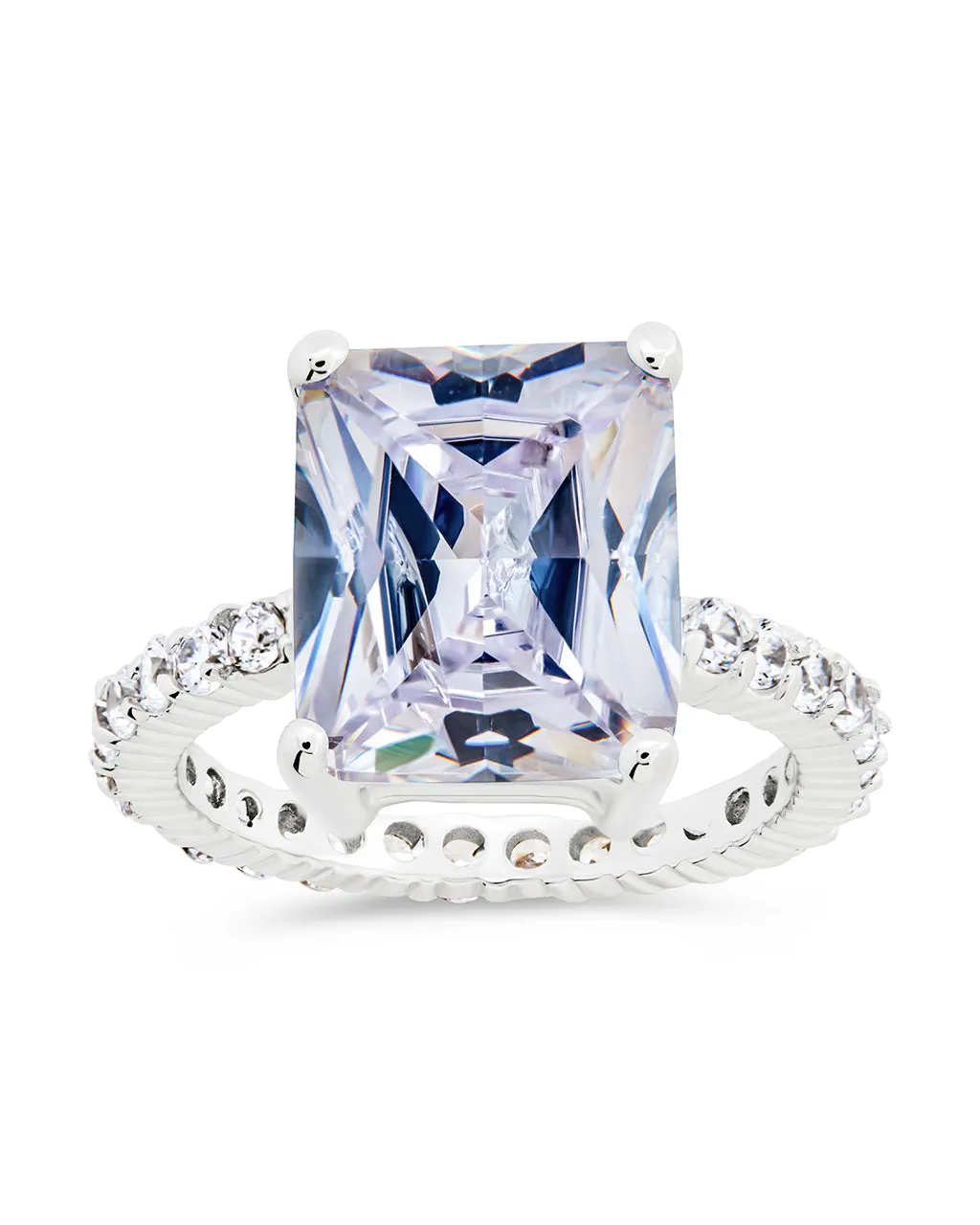 Sterling Silver Eva's Engagement Ring