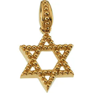 Sterling Silver Star of David Pendant