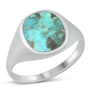 Sterling Silver Turquoise Ring