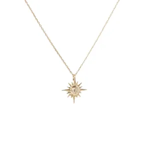 Sun and Diamonds Necklace