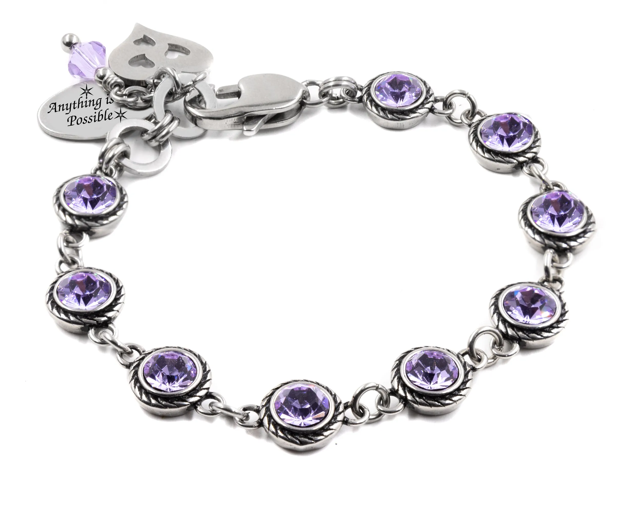 Tanzanite Birthstone Bracelet