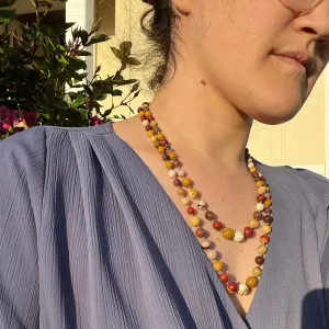 Tapered Beaded Necklace