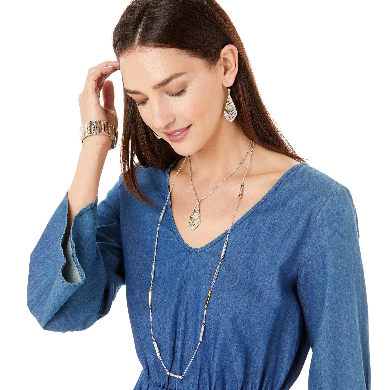 Tapestry Long Necklace