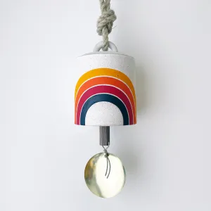Thrown Bell Wide: Rings Rainbow (Arc) Full Moon w/ Brass Disc