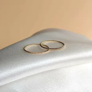 Tied Up Gold Fill Ring