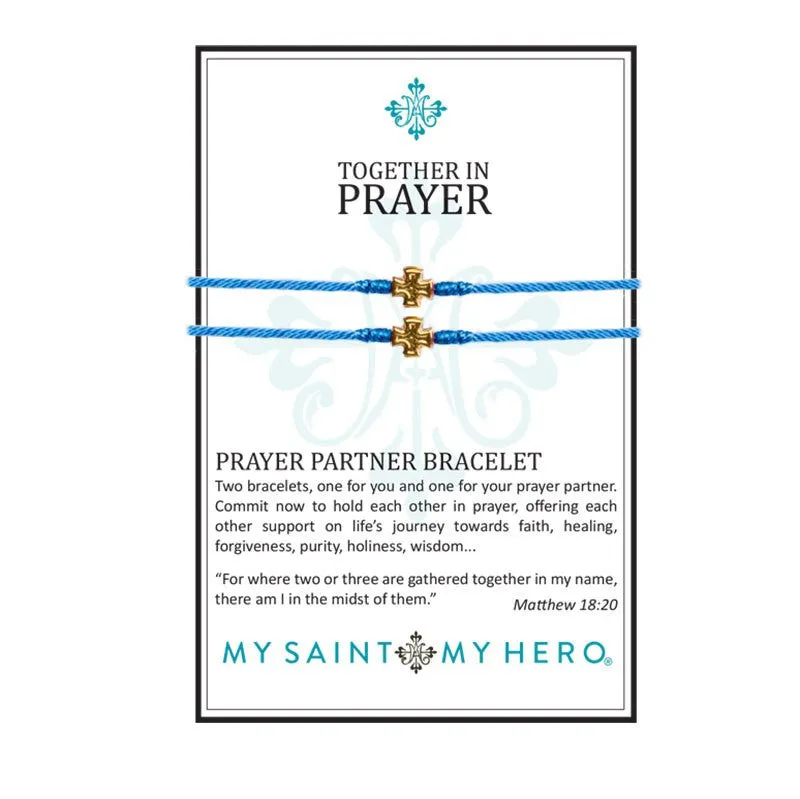 Together in Prayer and Gold Prayer Partners Bracelets