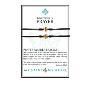 Together in Prayer and Gold Prayer Partners Bracelets