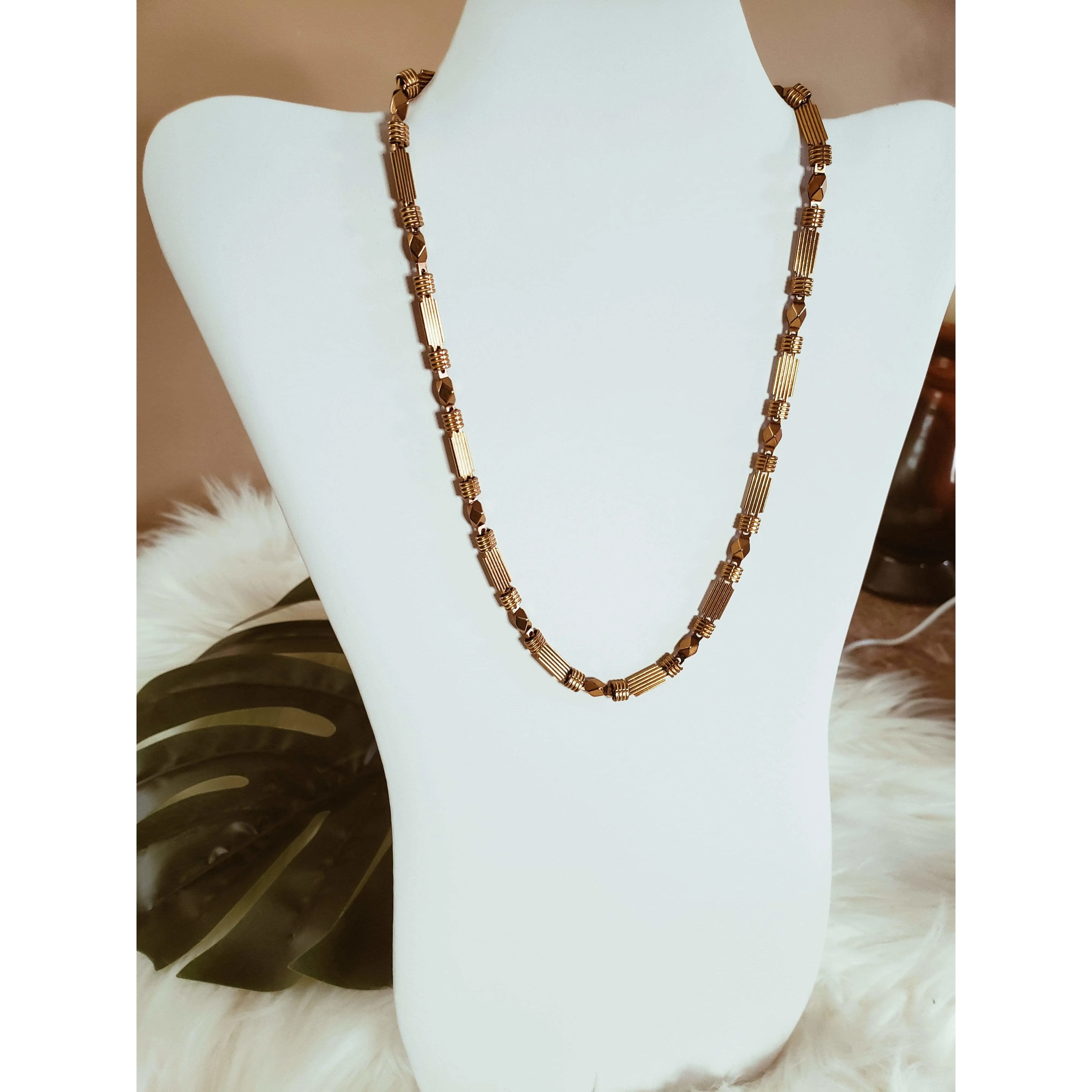 Tribeca Art-Deco Necklace