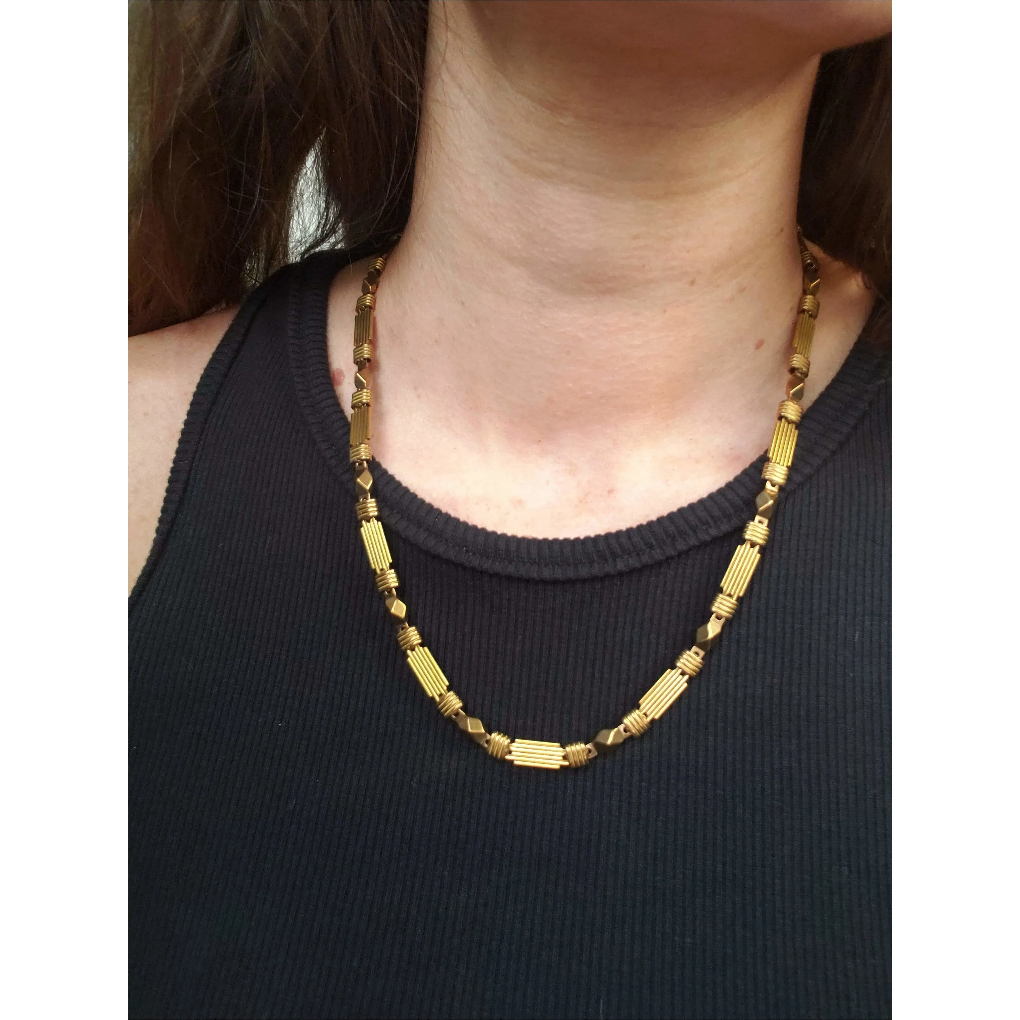 Tribeca Art-Deco Necklace