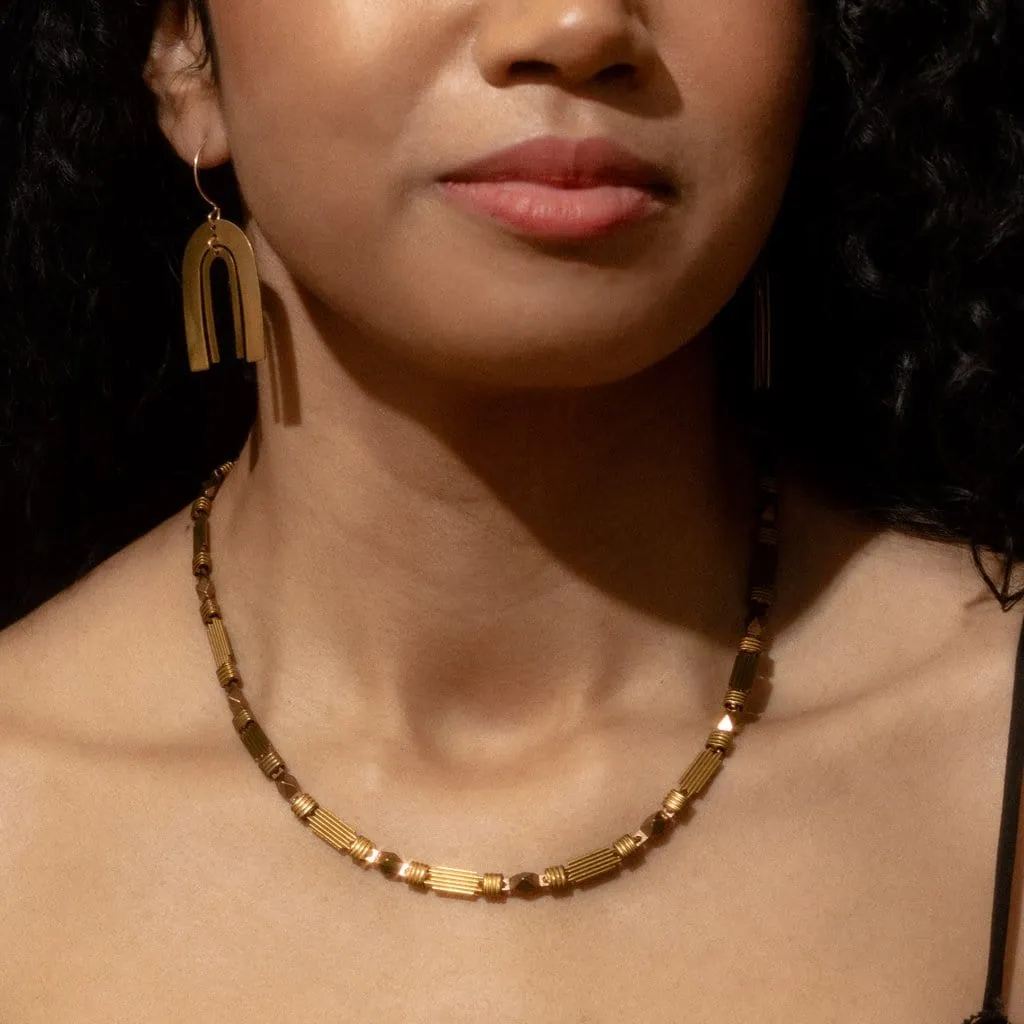 Tribeca Art-Deco Necklace