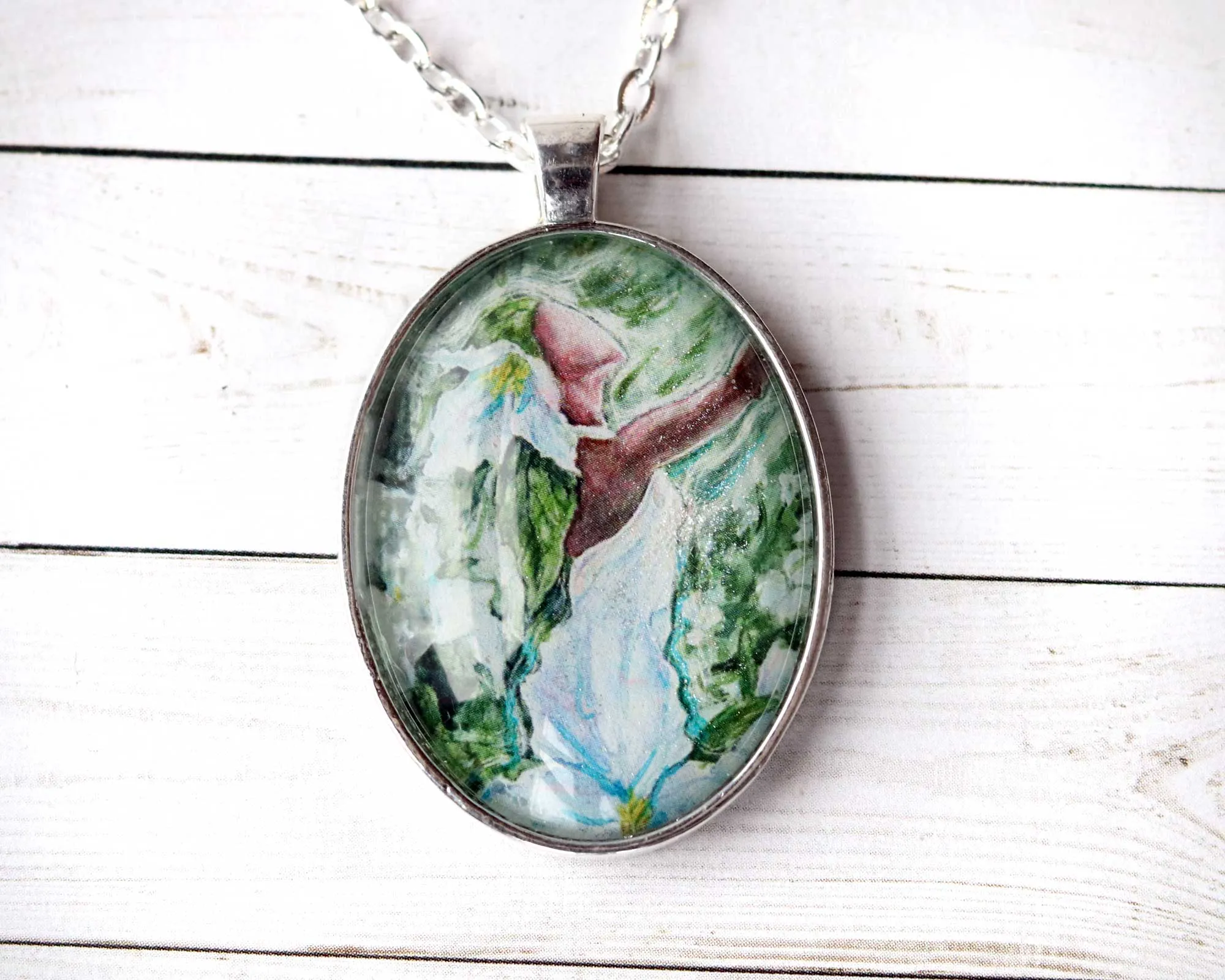 Trillium Goddess Necklace