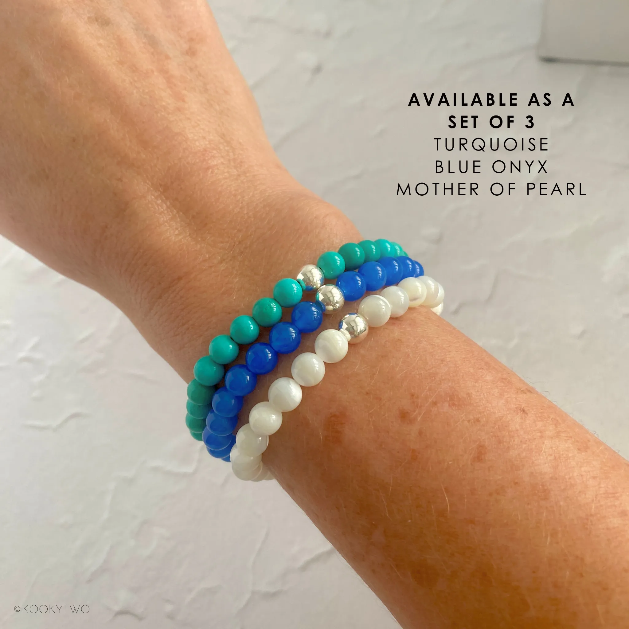 Turquoise Bead Bracelet