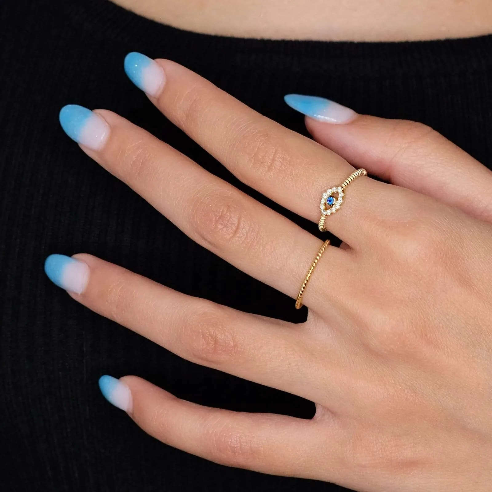 Twist Skinny Ring