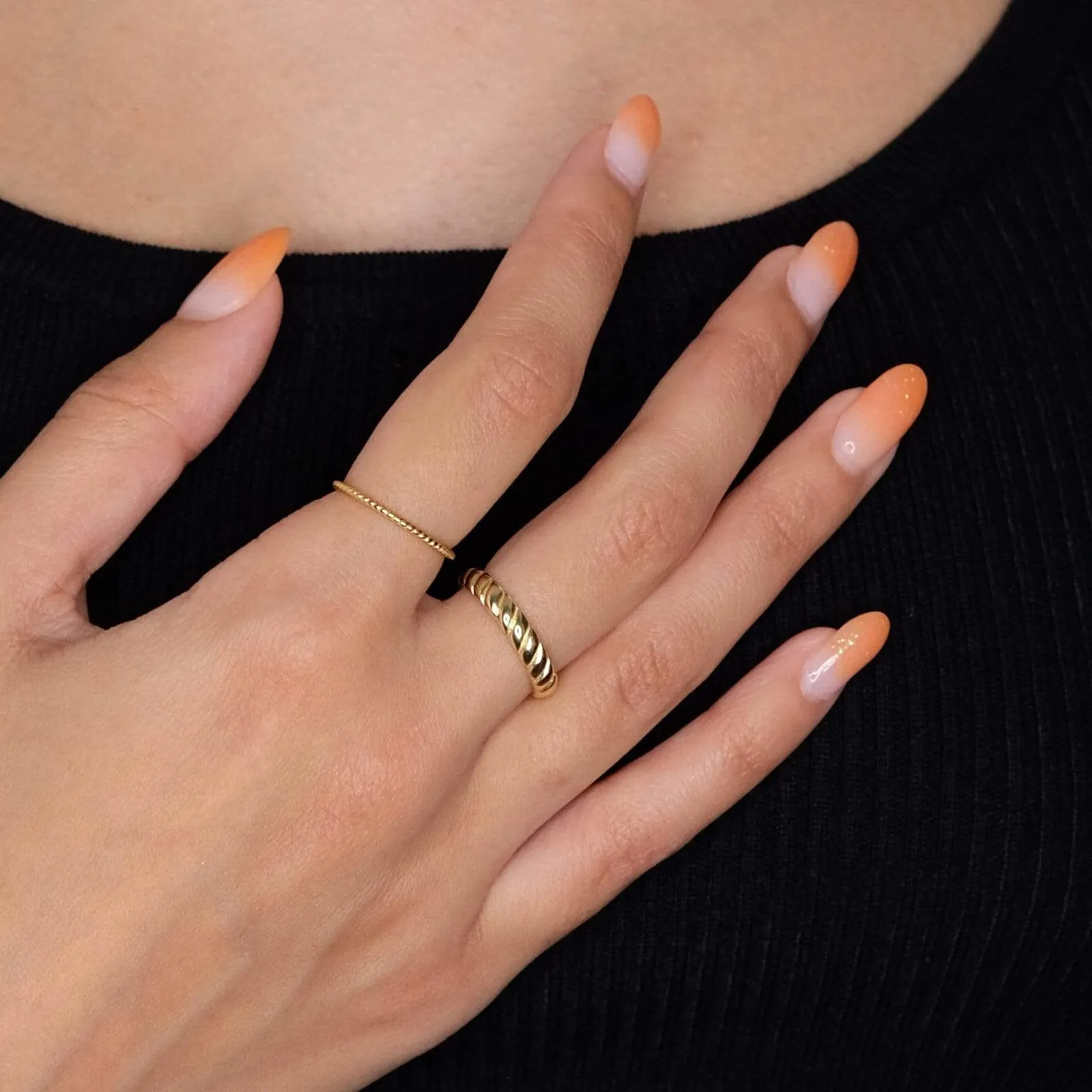 Twist Skinny Ring