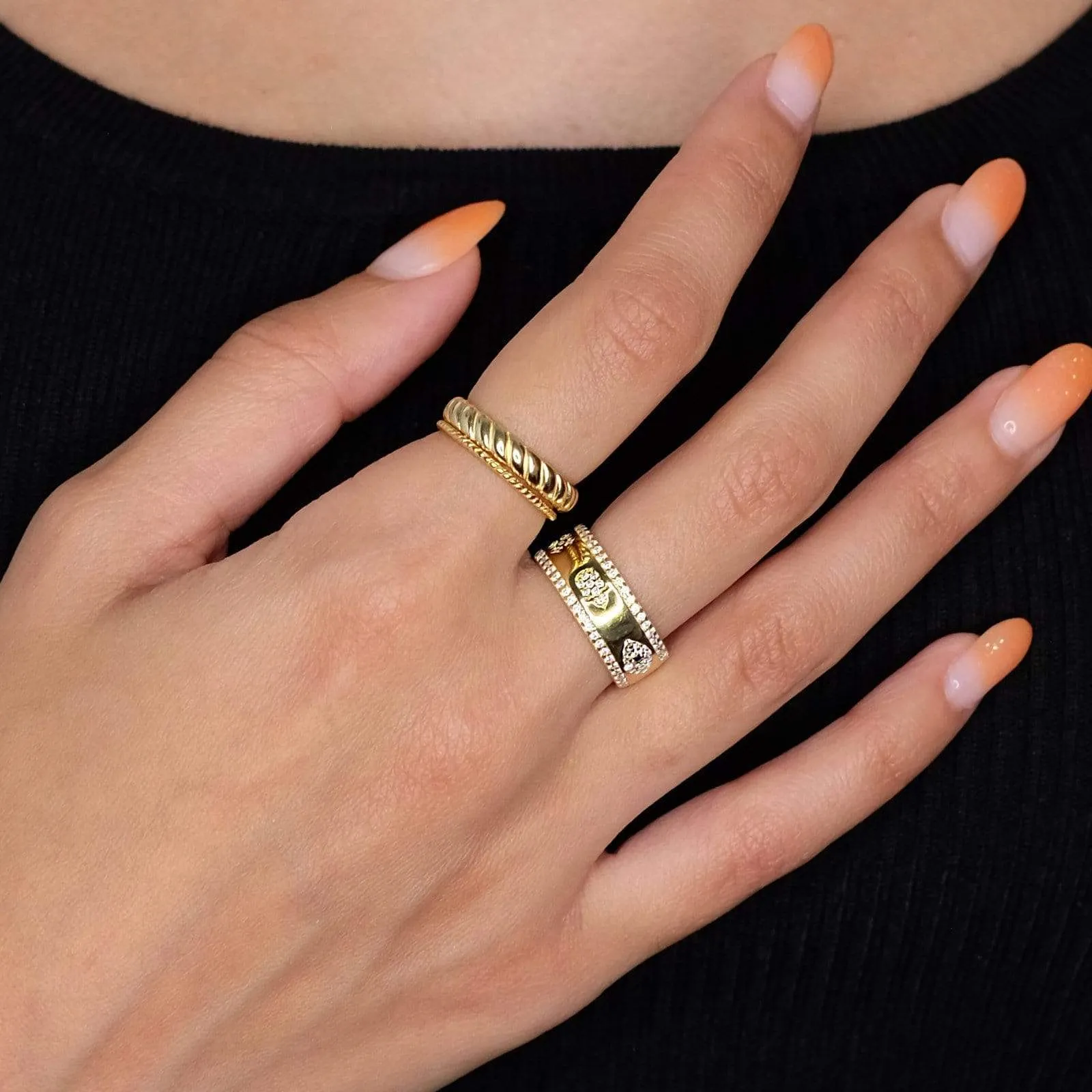 Twist Skinny Ring