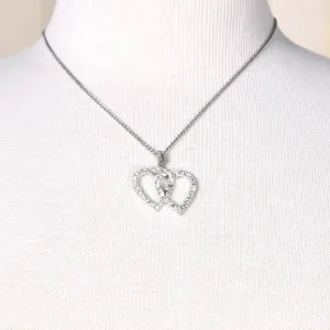 Two of Hearts Necklace