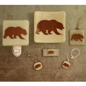 University of California -  Berkeley Golden Bears Giftware - Ivory Glass
