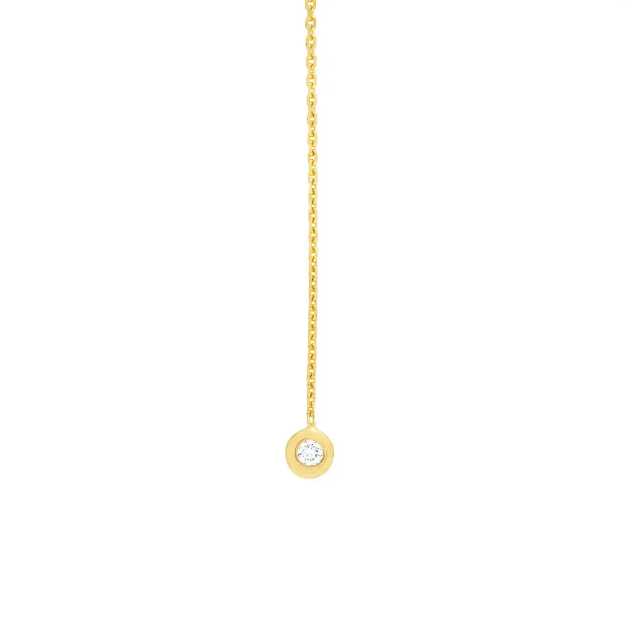 Vera Diamond Threader Earrings