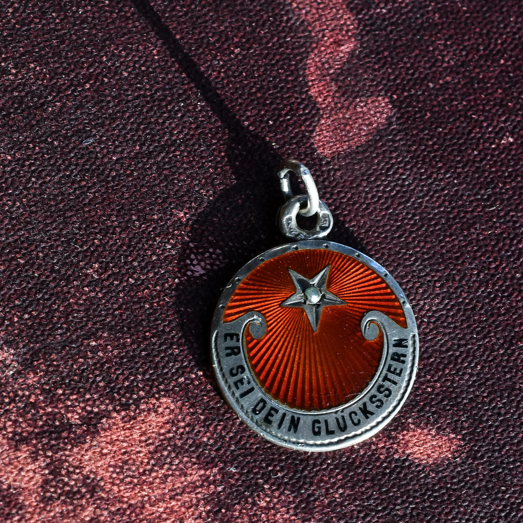 Victorian "This Be Your Lucky Star" Lucky Charm