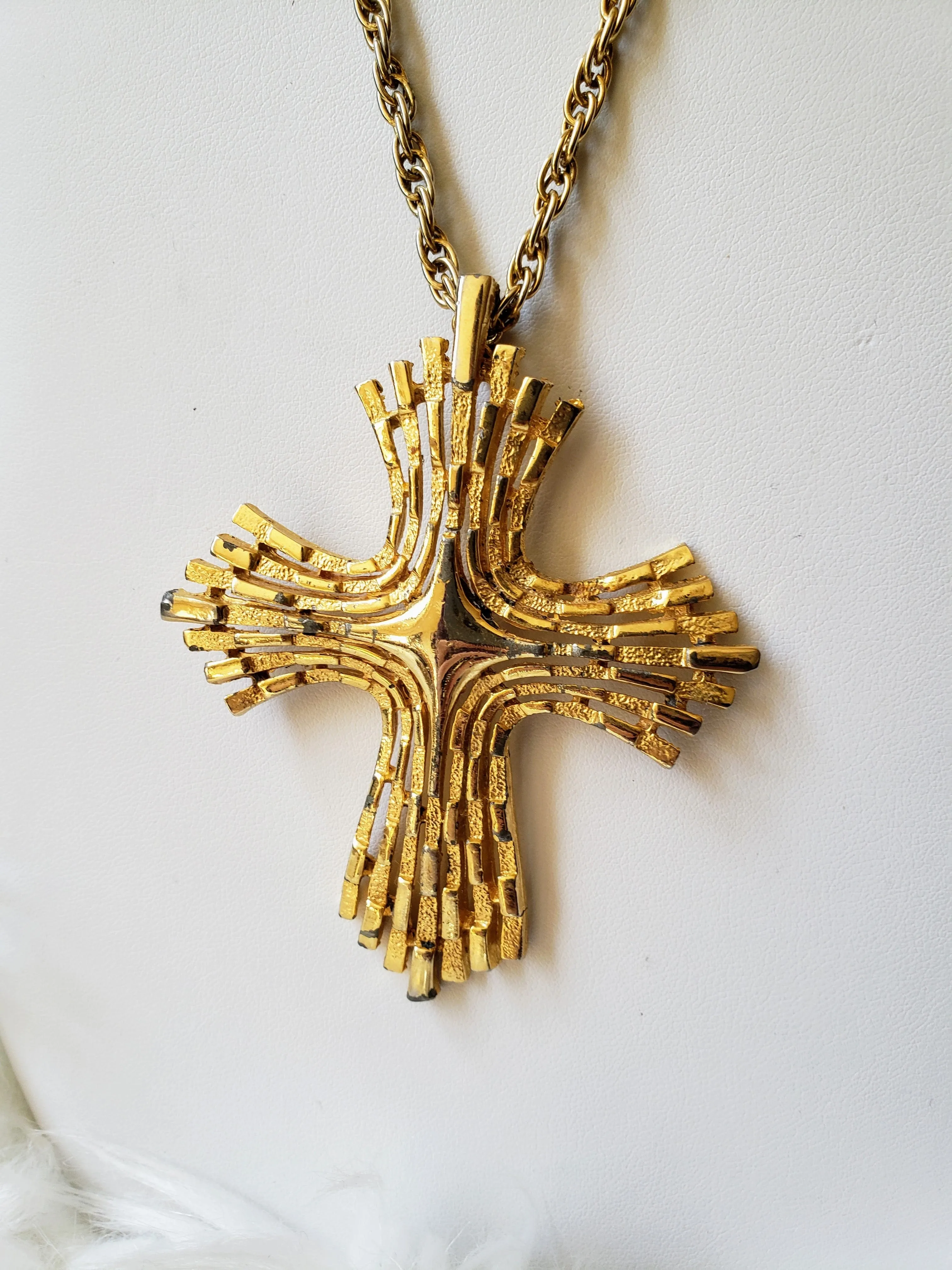 Vintage - Large Gold Cross
