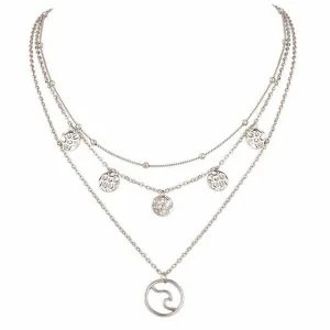 Vintage round necklace