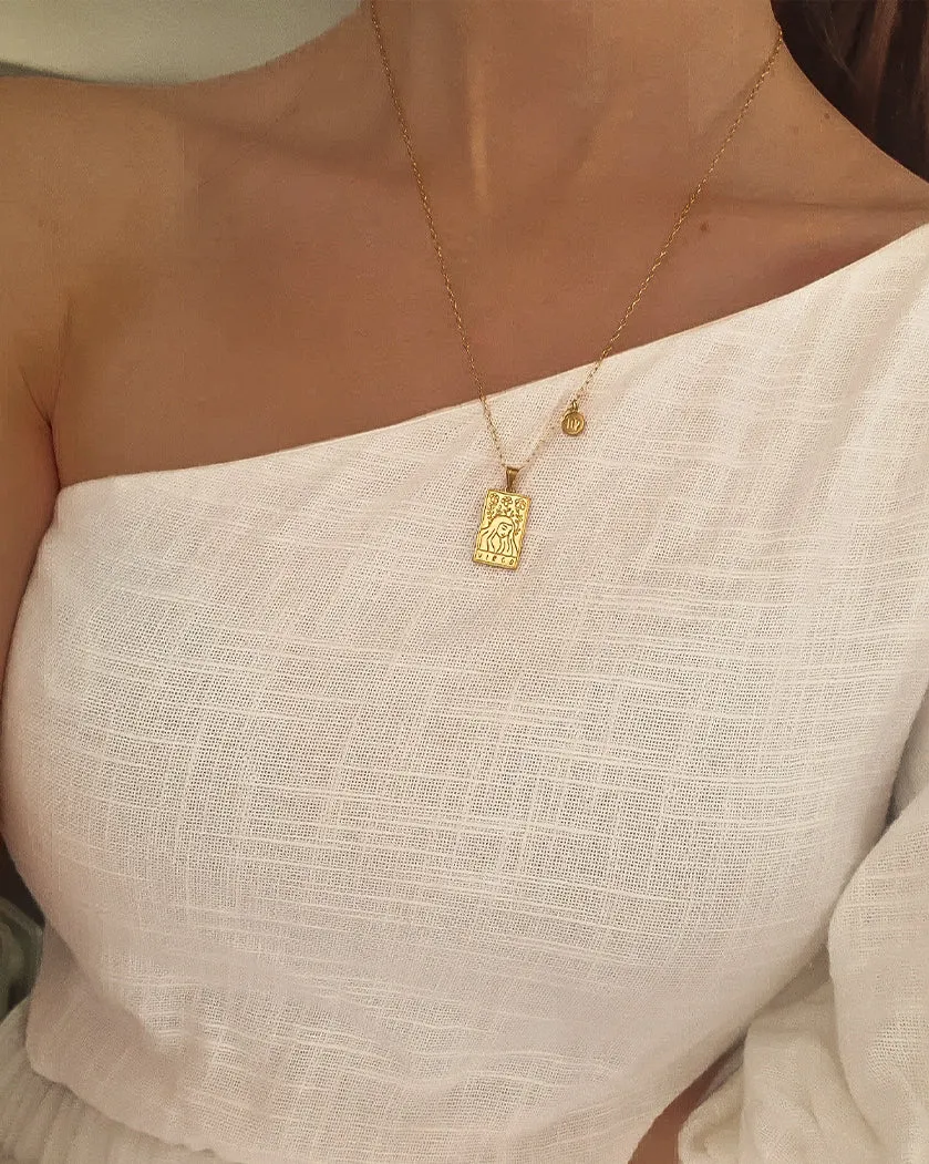Virgo Zodiac Necklace