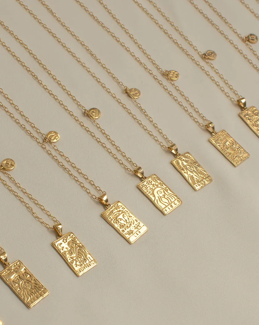 Virgo Zodiac Necklace