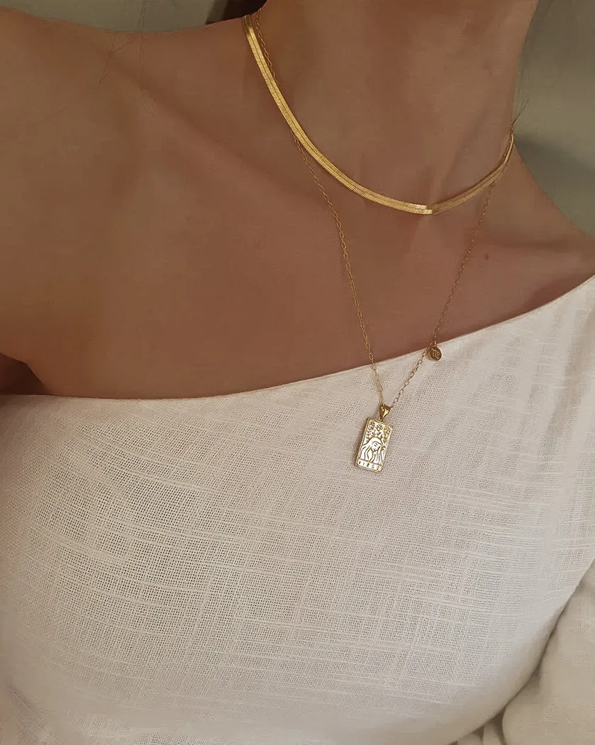 Virgo Zodiac Necklace