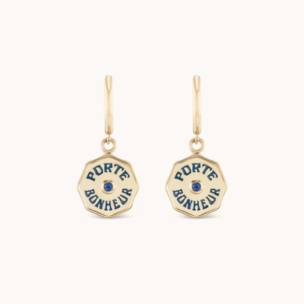 Wee PB Hoops Blue Sapphire