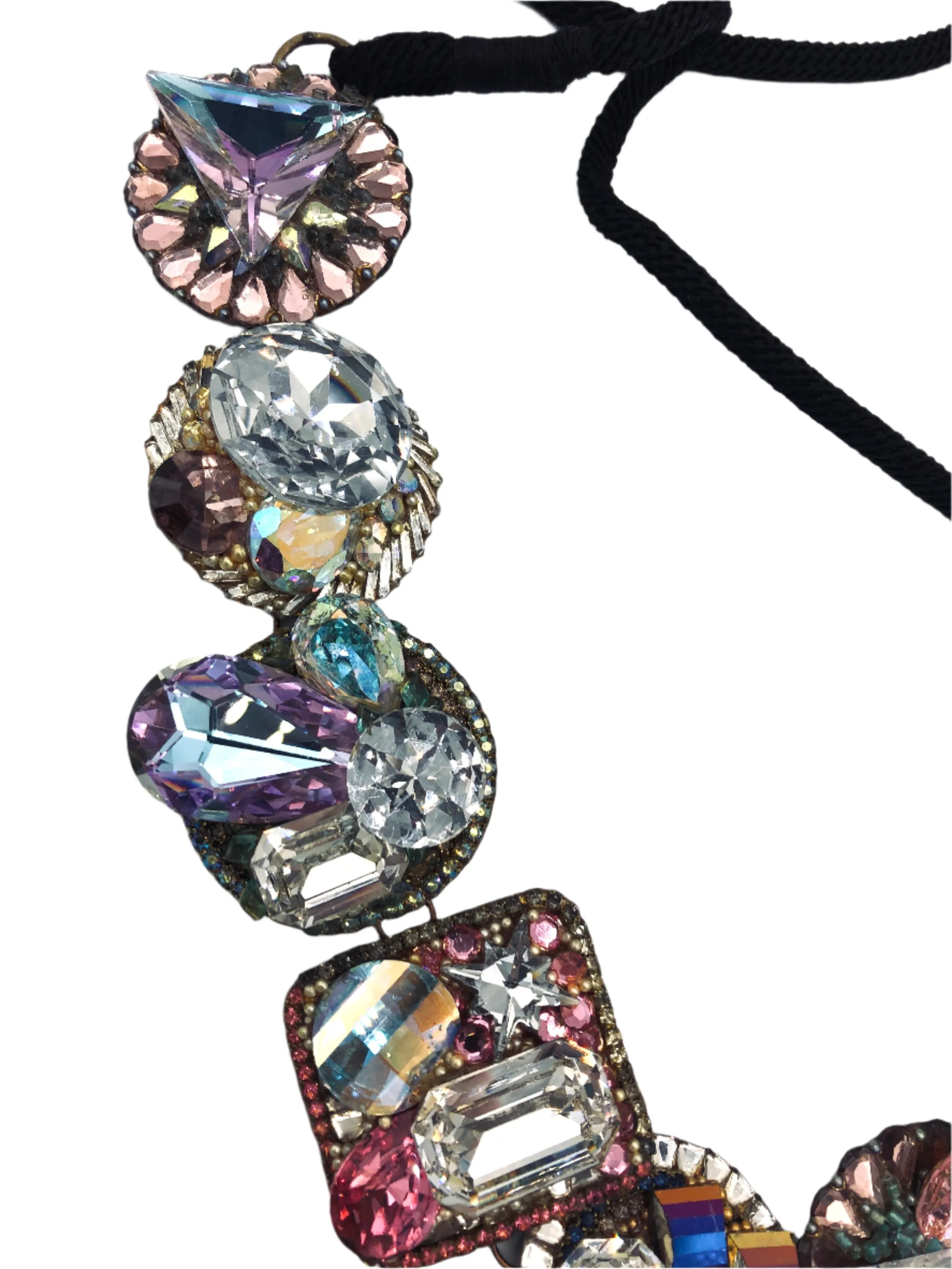 Wendy Gell 80s Assemblage Belt or Necklace