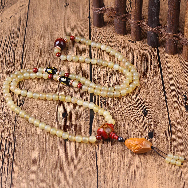 Wind horns 108 men and women bead bracelets