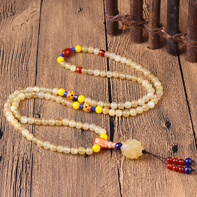Wind horns 108 men and women bead bracelets