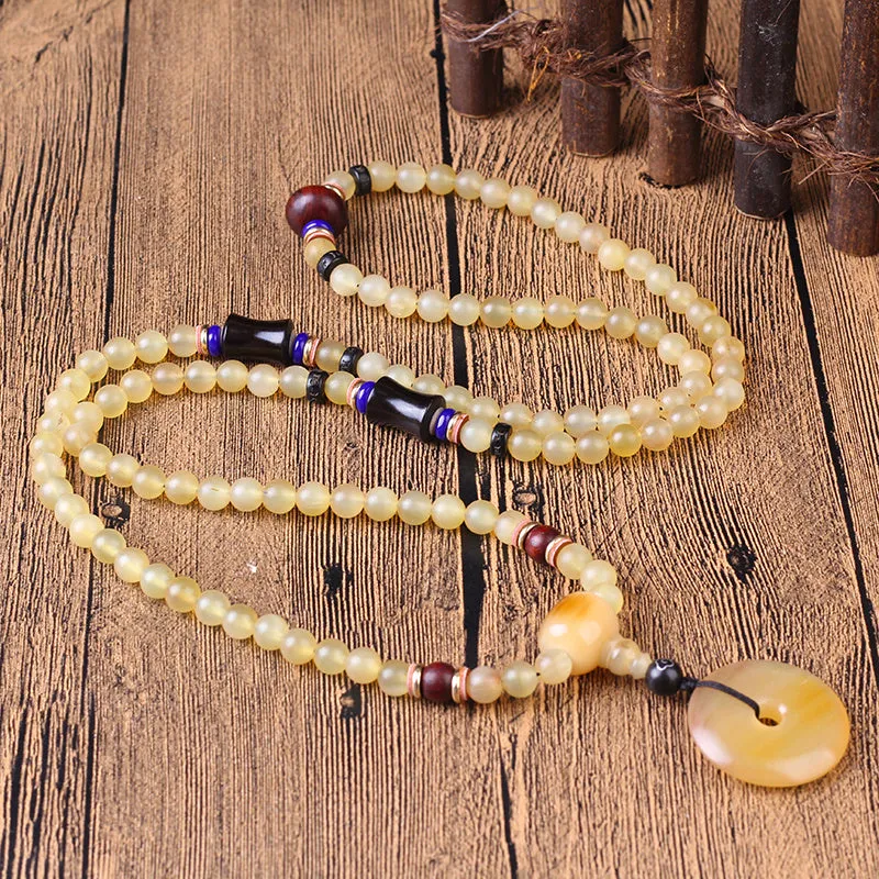 Wind horns 108 men and women bead bracelets