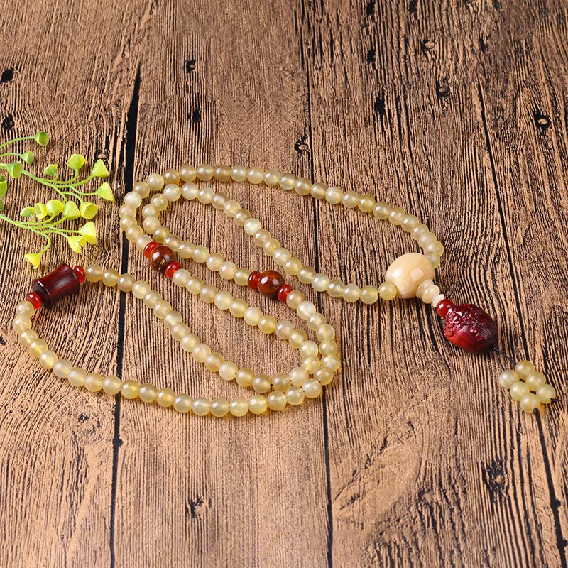 Wind horns 108 men and women bead bracelets