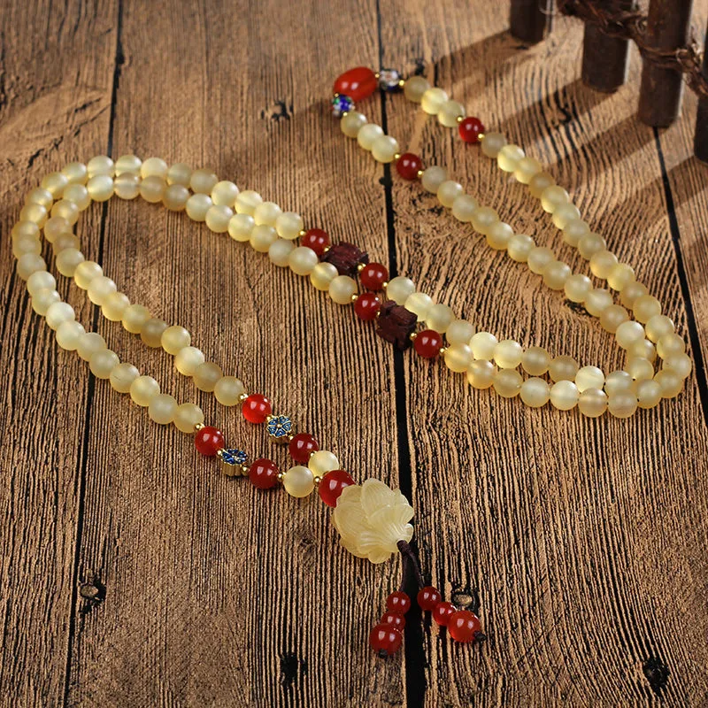 Wind horns 108 men and women bead bracelets